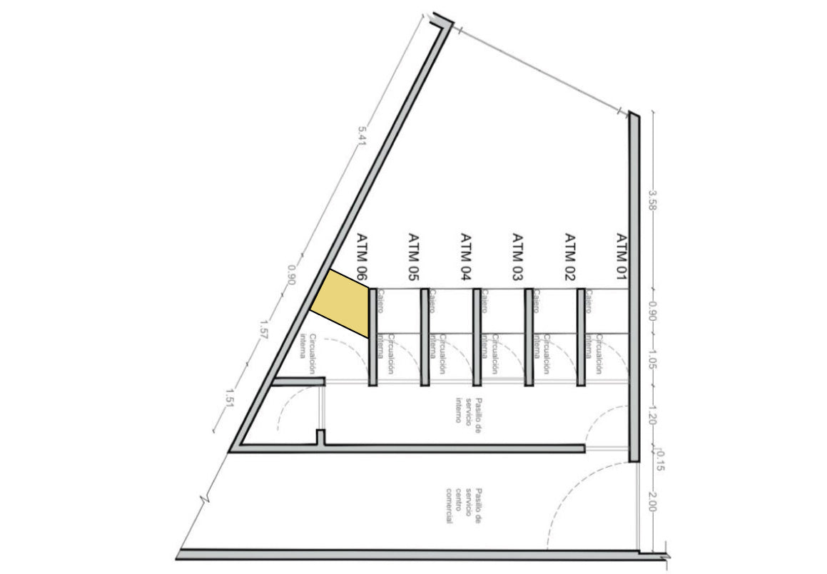 CAJERO AUTOMATICO EN RENTA EN PLAZA COMERCIAL ZACAPU, MICHOACAN